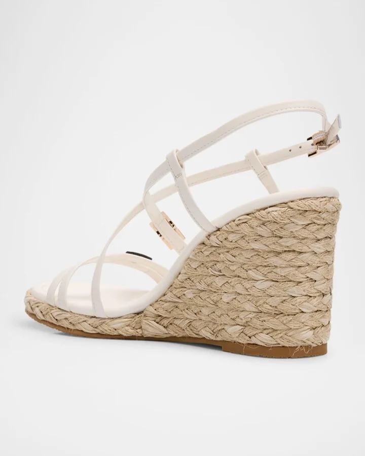 Georgie Strappy Wedge Espadrille Sandals - Image 5