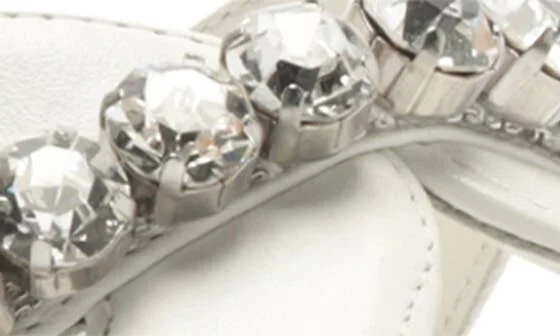 Georgina Crystal Ankle Strap Bridal Sandal - Image 7