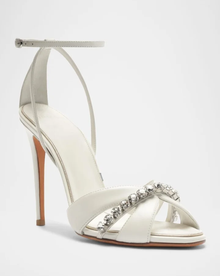 Georgina Crystal Bridal Pumps - Image 3