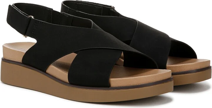 Georgina Slingback Platform Wedge Sandal - Image 9