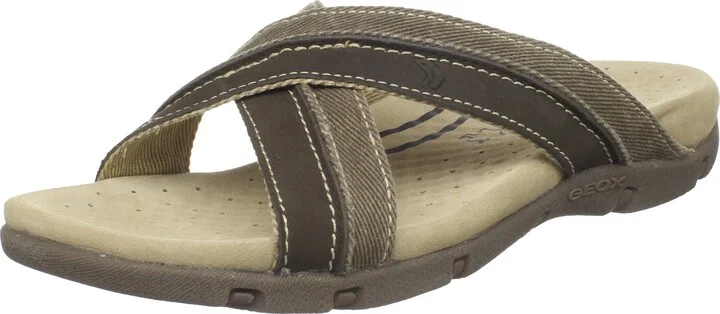 Geox Men's Uomo Drum 7 Open Toe Sandal