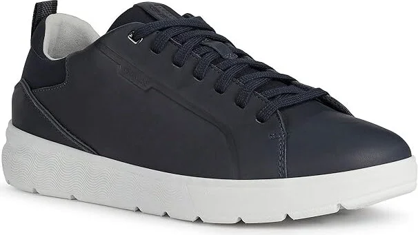 Geox Msphericaec 42 Men's Shoes Navy : EU 46 (US Men's 12.5) M, Leather