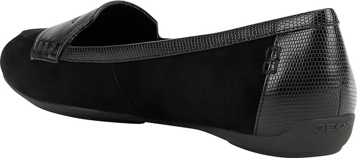 Geox Spherica 3 Women's Shoes Lead/Dark Beige : EU 37 (US Women's 7) M, Leather/Suede/Synthetic - Image 4