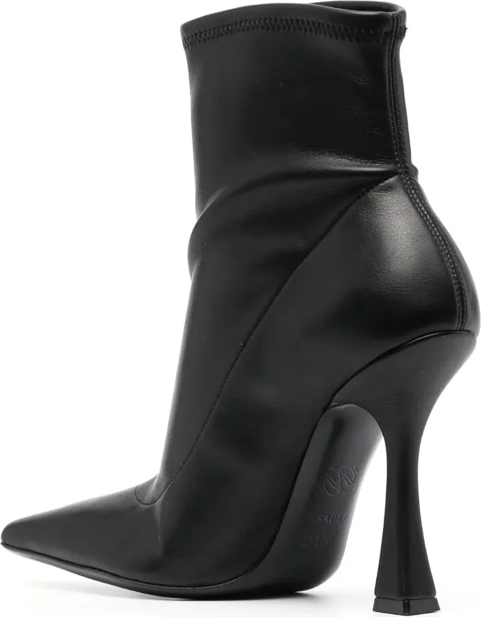 Geraldine 100mm leather boots - Image 3