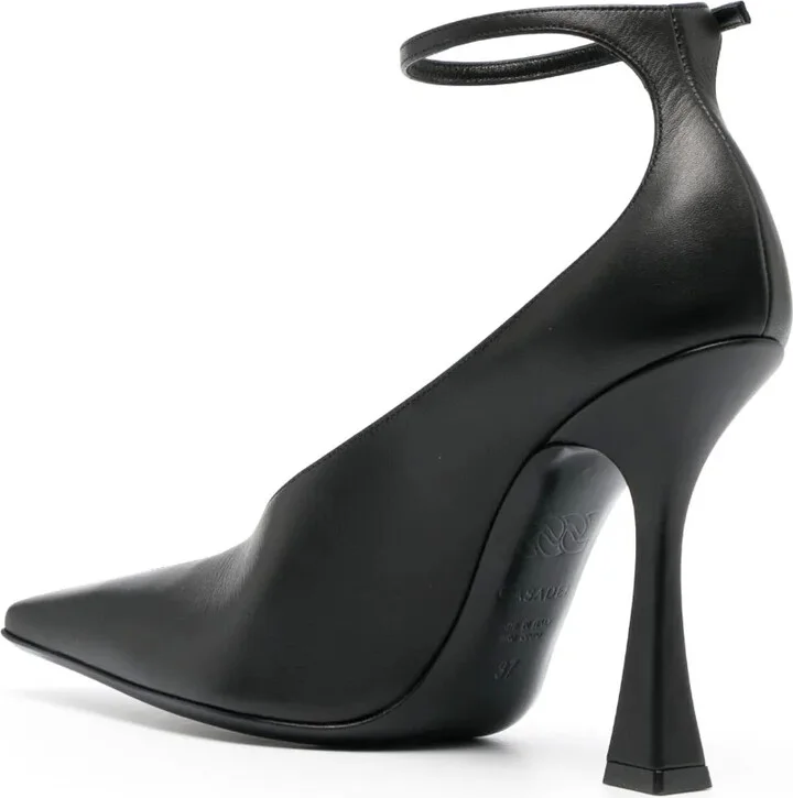 Geraldine 110mm square-toe pumps - Image 3
