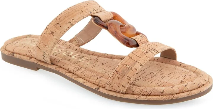 Geraldine Chain Slide Sandal