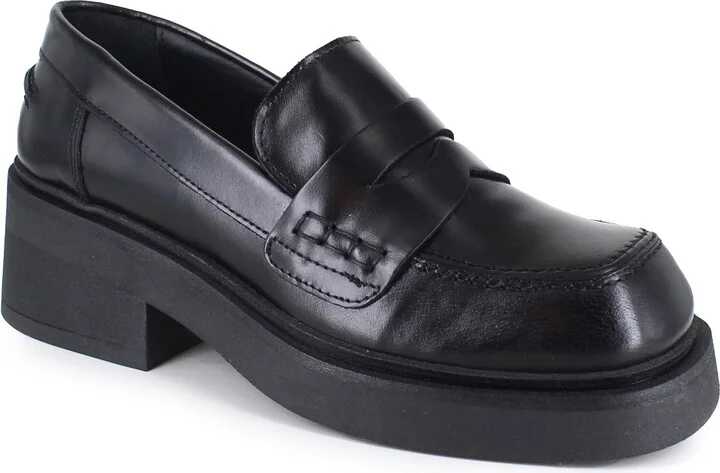 Geraldine Platform Penny Loafer