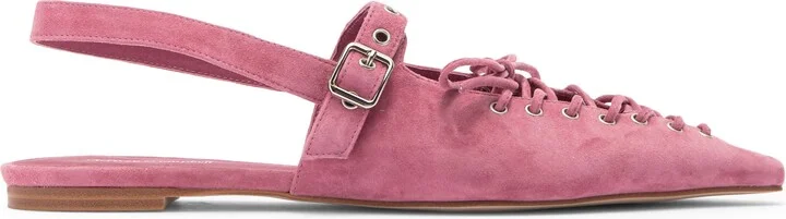 Geralt Pointed Toe Slingback Flat - Image 3