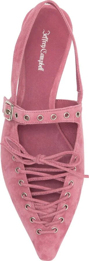 Geralt Pointed Toe Slingback Flat - Image 5