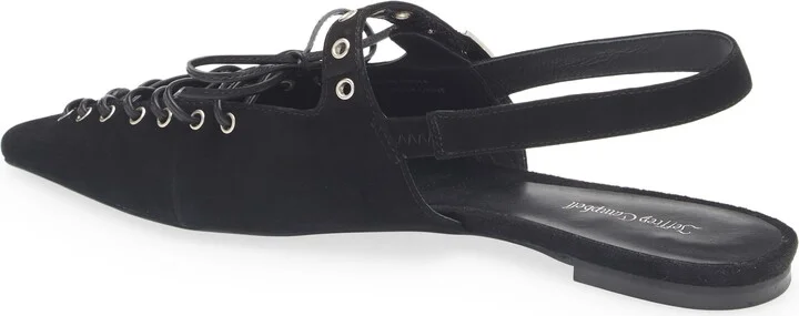 Geralt Pointed Toe Slingback Flat - Image 8