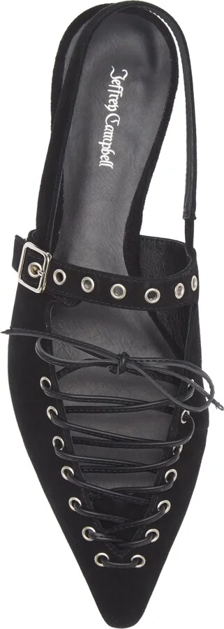 Geralt Pointed Toe Slingback Flat - Image 11