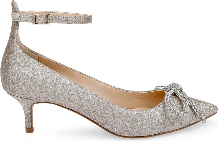 Geranium Pointed Toe Kitten Heel Pump - Image 10