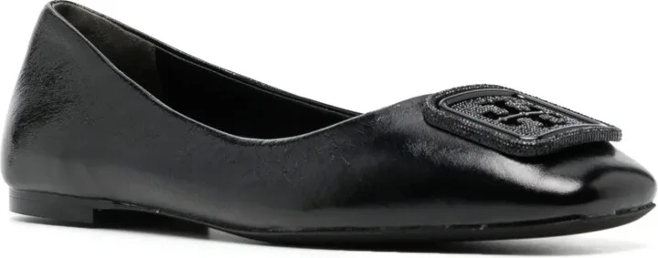 Gerogia Pavé leather ballerina shoes - Image 2