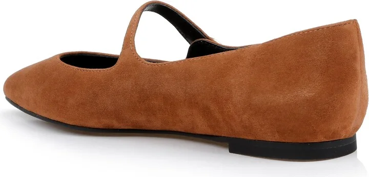 Gersende Mary Jane Pointed Toe Flat - Image 2