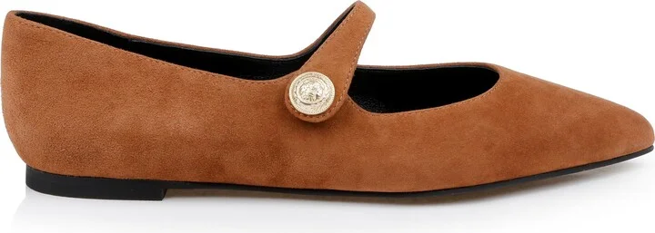 Gersende Mary Jane Pointed Toe Flat - Image 3