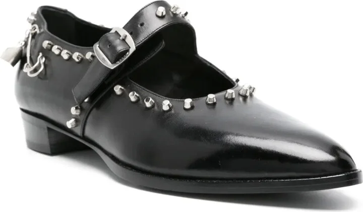 Gerwin studded leather loafers - Image 2
