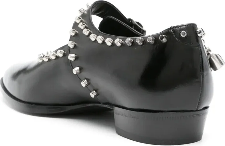 Gerwin studded leather loafers - Image 3