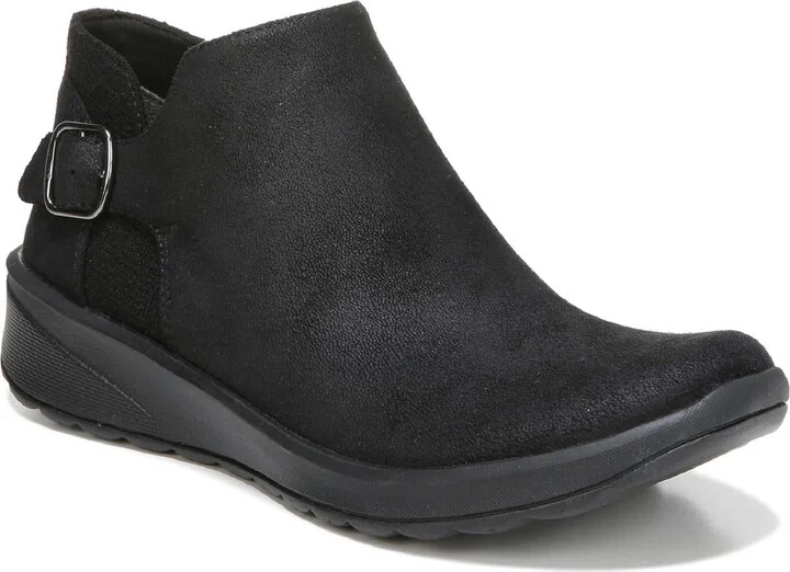 Get Going Womens Zipper Faux Leather Shooties