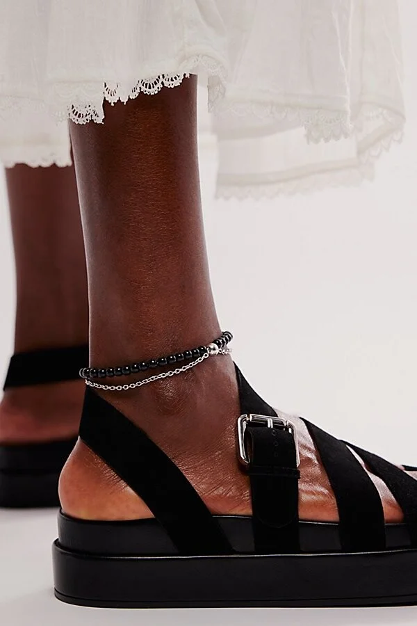 Getaway Footbed Suede Sandals - Image 2