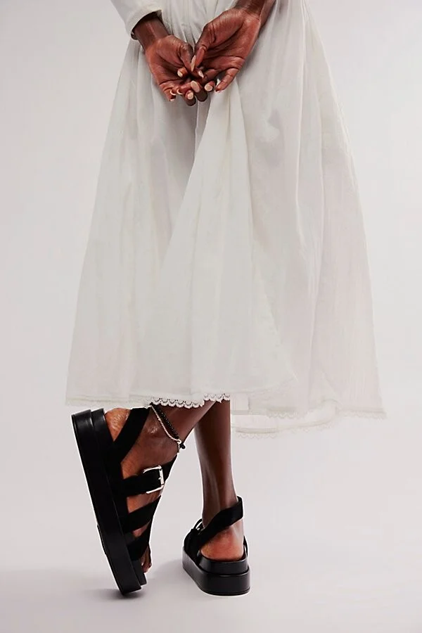 Getaway Footbed Suede Sandals - Image 3