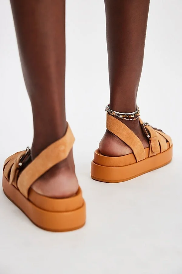 Getaway Footbed Suede Sandals - Image 3