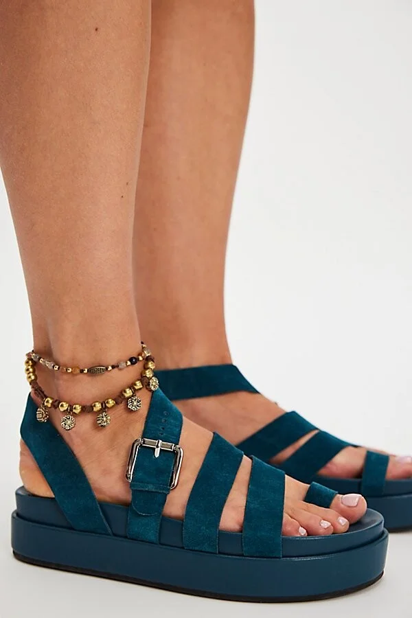 Getaway Footbed Suede Sandals - Image 2