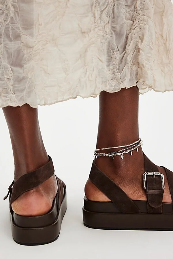 Getaway Footbed Suede Sandals - Image 2