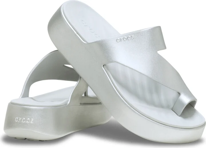 Getaway Metallic Platform Toe Loop - Image 2