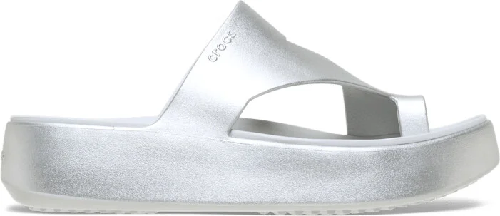 Getaway Metallic Platform Toe Loop