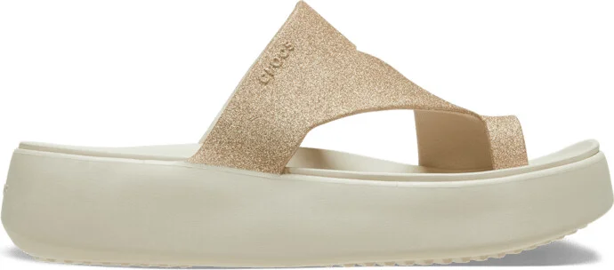 Getaway Platform Glitter Toe Loop