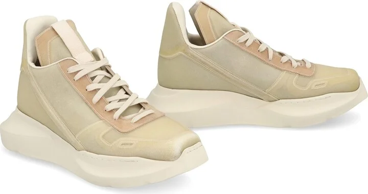 Geth Leather High-top Sneakers - Image 3