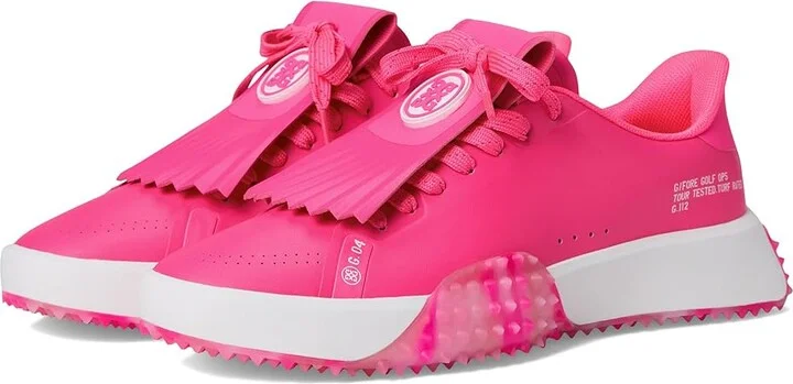 GFORE G.112 Camo Sole Golf Shoes Women's Golf Shoes Knockout Pink : 6.5 M, Leather