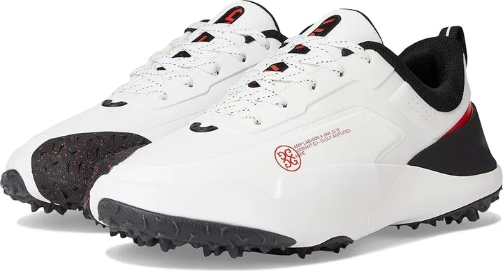 GFORE G/18 Golf Shoes Men's Golf Shoes Snow/Onyx : 10 M, Synthetic