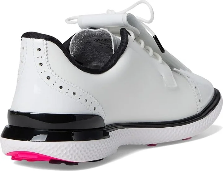 GFORE Gallivan2r Brogue Cap Toe Golf Shoess Women's Golf Shoes Snow/Onyx : 5 M, Synthetic - Image 4