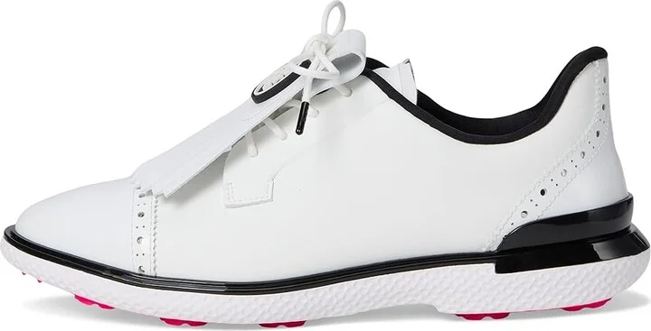GFORE Gallivan2r Brogue Cap Toe Golf Shoess Women's Golf Shoes Snow/Onyx : 5 M, Synthetic - Image 6