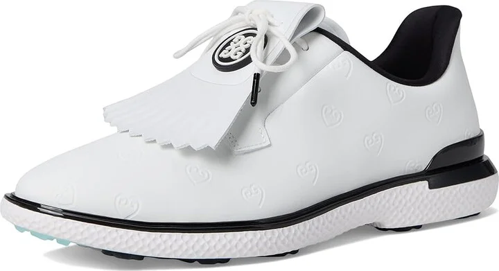 GFORE Gallivan2r Debossed Heart G's Golf Shoes Women's Golf Shoes Snow/Onyx : 5 M, Synthetic - Image 5