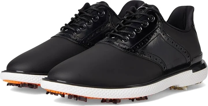 GFORE Gallivan2r G/Lock Saddle Golf Shoes Men's Golf Shoes Onyx : 8.5 M, Synthetic