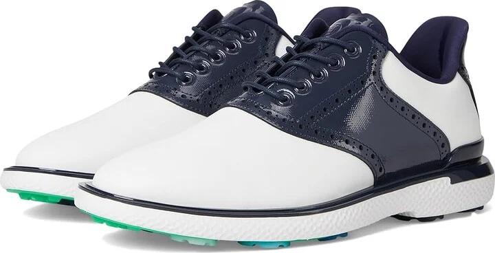 GFORE Gallivan2r Saddle Golf Shoes Men's Golf Shoes Snow/Twilight : 8.5 W, Synthetic