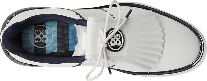 GFORE Gallivan2r Saddle Stripe Golf Shoes Women's Golf Shoes Snow/Twilight : 6 M, Synthetic - Image 2