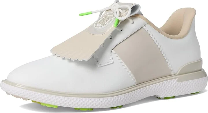 GFORE Gallivan2r Saddle Stripe Golf Shoes Women's Golf Shoes Snow/Twilight : 6 M, Synthetic - Image 11