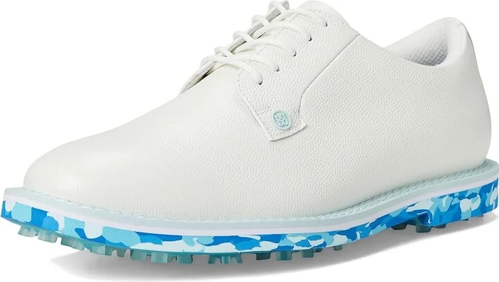 GFORE Gallivanter Camo Leather Golf Shoes Men's Golf Shoes Snow/Mosaic : 7.5 M, Leather/Rubber - Image 5
