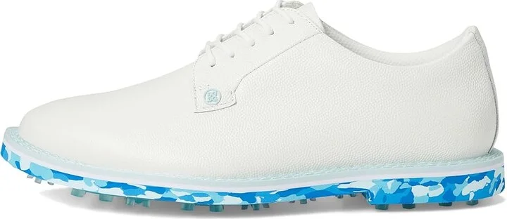 GFORE Gallivanter Camo Leather Golf Shoes Men's Golf Shoes Snow/Mosaic : 7.5 M, Leather/Rubber - Image 6