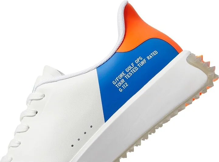 GFORE Men's G.112 P.U. Leather Colour Block Golf Shoes Men's Shoes Snow : 7 M - Image 4