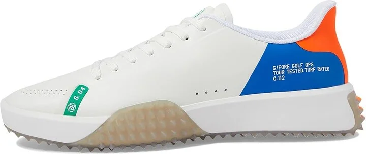 GFORE Men's G.112 P.U. Leather Colour Block Golf Shoes Men's Shoes Snow : 7 M - Image 5