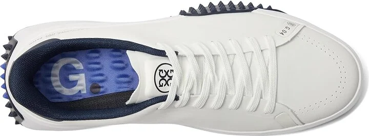 GFORE Men's G.112 P.U. Leather Golf Shoes Men's Shoes Snow/Twilight : 7 M, Leather/Rubber - Image 2