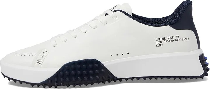 GFORE Men's G.112 P.U. Leather Golf Shoes Men's Shoes Snow/Twilight : 7 M, Leather/Rubber - Image 5
