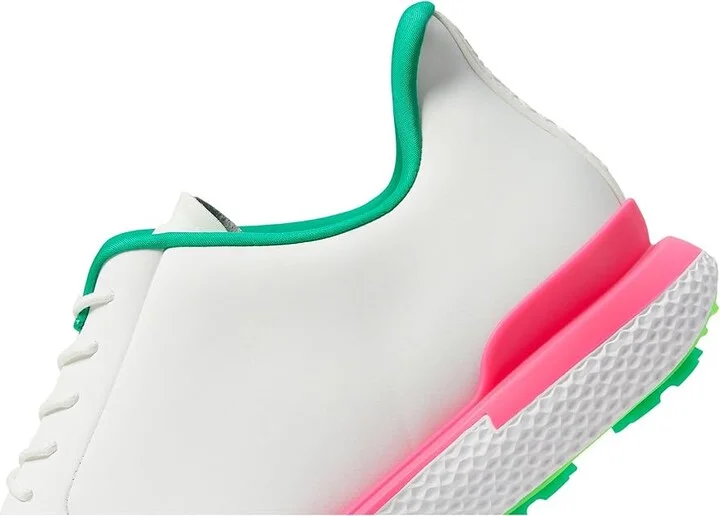 GFORE Men's Gallivan2r Golf Shoes Men's Shoes Snow/Knockout Pink : 7.5 M, Synthetic - Image 4