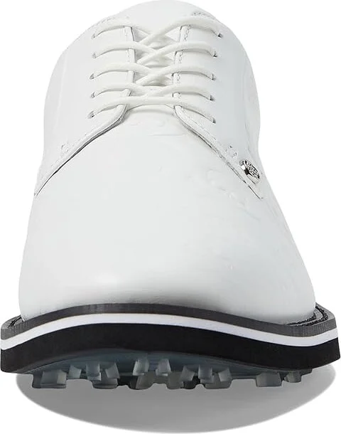 GFORE Men's Gallivanter Debossed Skull Ts Leather Golf Shoes Men's Shoes Snow/Onyx : 7 M - Image 3