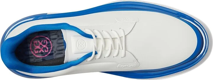 GFORE Men's Gallivanter T.P.U. Tuxedo Golf Shoes Men's Golf Shoes Snow / Lisbon : 9 M, Synthetic - Image 2