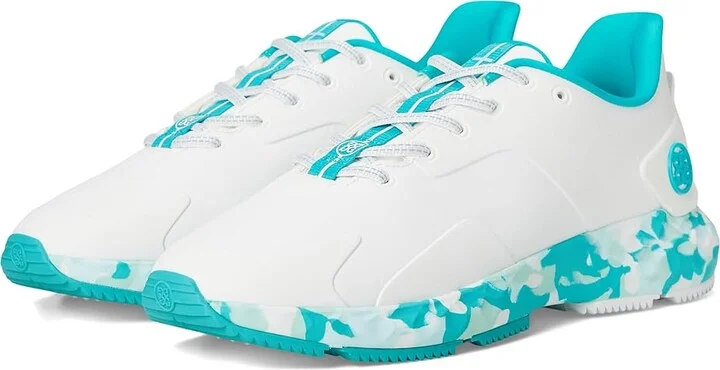 GFORE Men's MG4+ T.P.U. Camo Golf Shoes Men's Shoes Snow/Siren : 9.5 M, Rubber